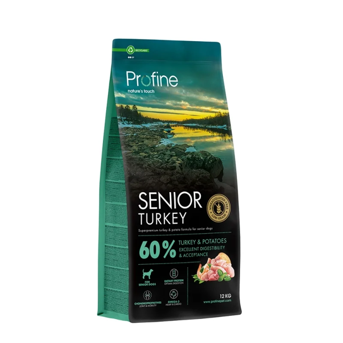 Profine Xira Trofi Skulou Senior Glopoula & Patata 12Kg